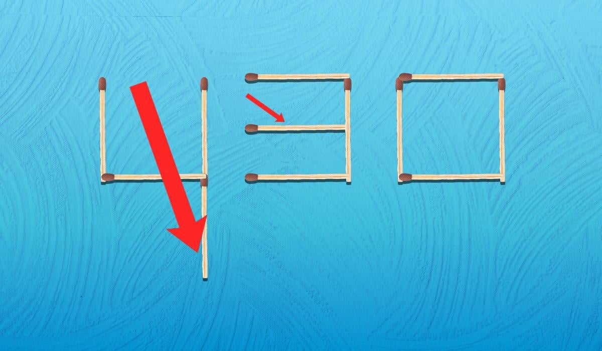 Man muss nur 2 Streichhölzer verschieben, um zu zeigen, dass es halb sechs ist: ein schwieriger IQ-Test
