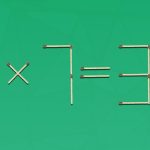 Sie müssen 2 Streichhölzer entfernen, damit die Gleichheit richtig ist: